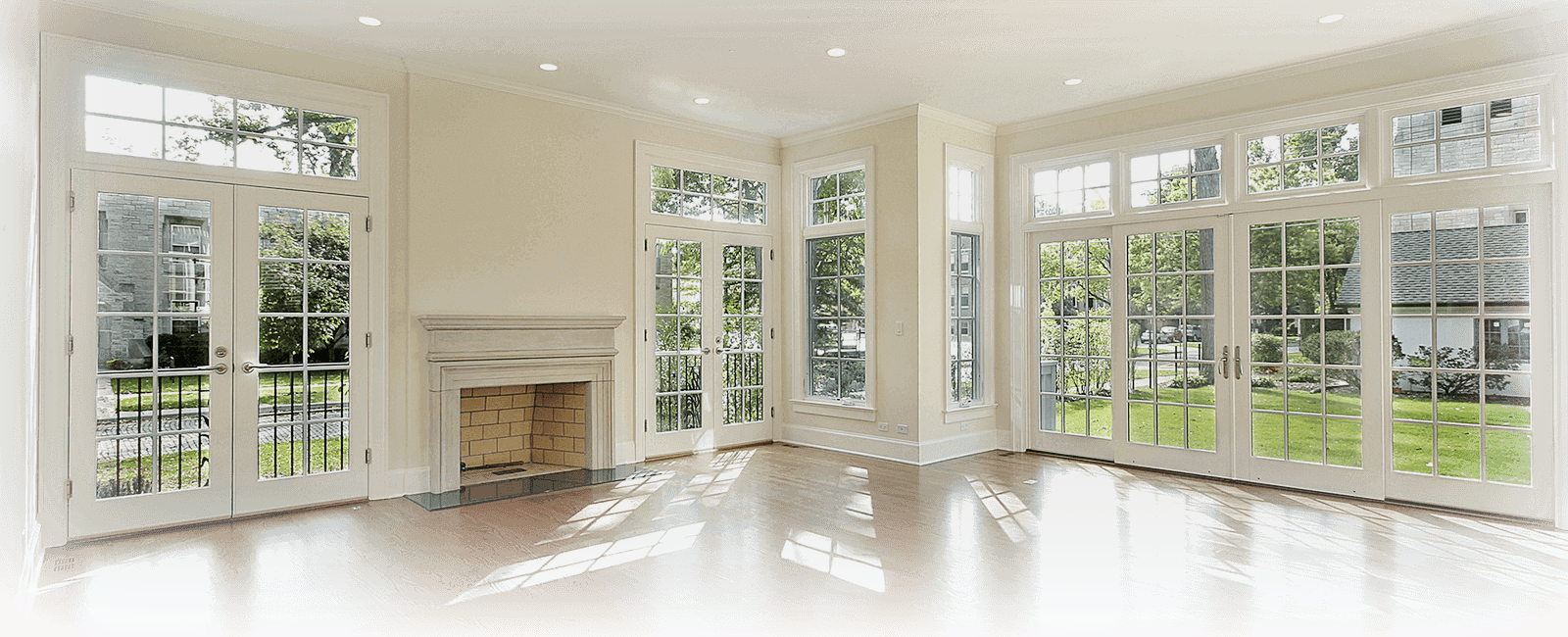 Beautiful windows on a home