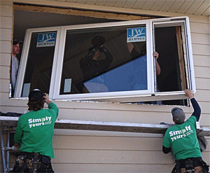 Installation of a new window